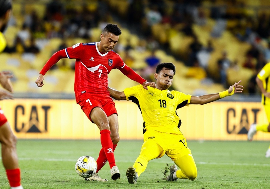 Malaysia thắng nhọc Nepal, tiến sát vé dự Asian Cup 2027