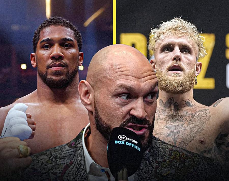 Tyson Fury dự báo kịch bản sốc trận Jake Paul vs Anthony Joshua