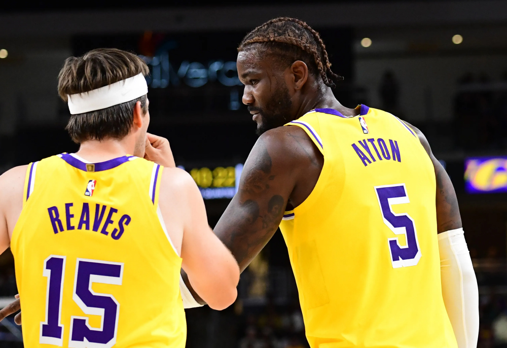 Sự kết hợp Austin Reaves - Deandre Ayton: Điểm s&aacute;ng tại Lakers b&ecirc;n cạnh LeBron v&agrave; Luka Doncic
