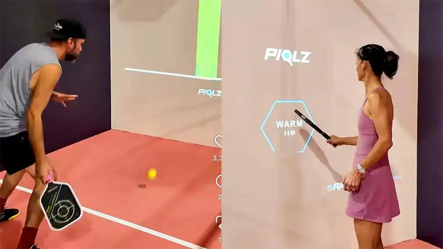Tường tập thông minh biến đổi trải nghiệm luyện tập pickleball