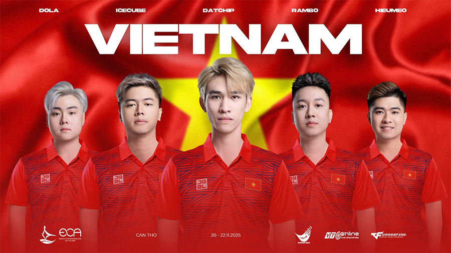 Đột Kích Việt Nam giành huy chương bạc tại ECA 2025 Đột Kích Việt Nam giành huy chương bạc tại ECA 2025