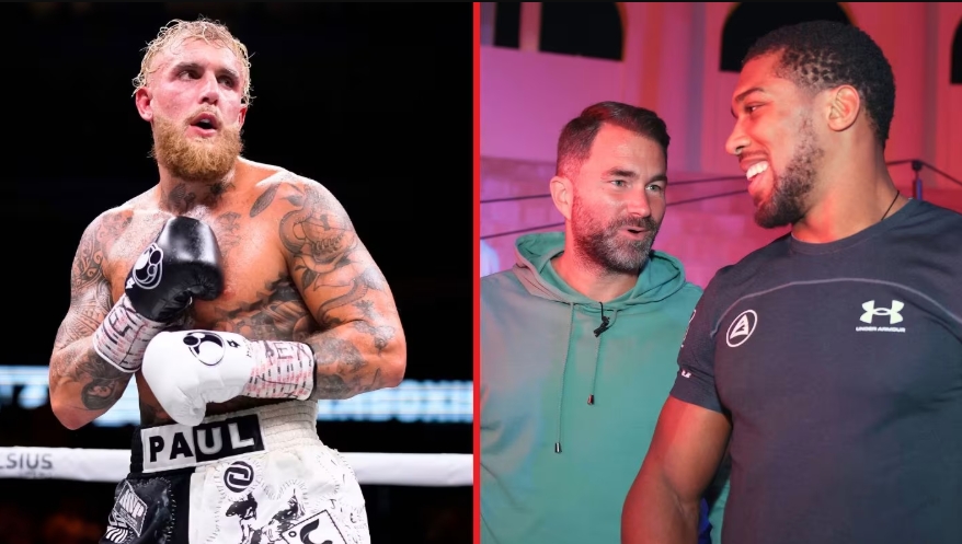 Eddie Hearn dành lời khen cho “ảo tưởng” của Jake Paul sau màn đối mặt Anthony Joshua