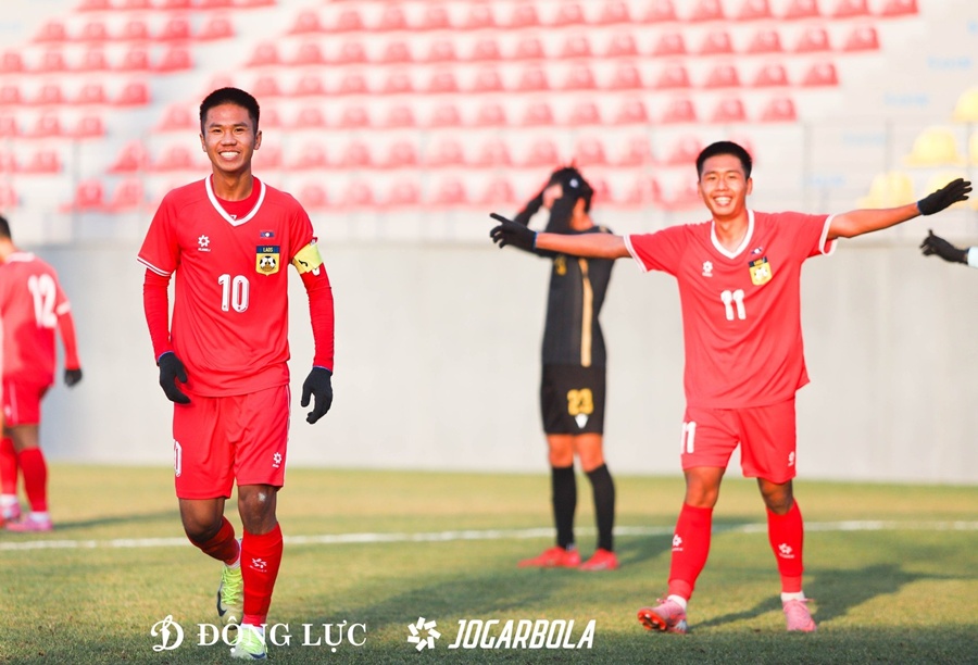 U17 Lào thắng tưng bừng U17 Guam, tạo cú hích lớn tại vòng loại châu Á