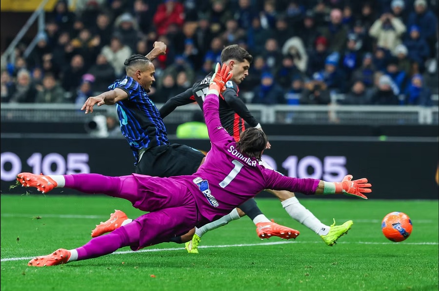 Inter Milan thực hiện 20 cú sút nhưng vẫn thua AC Milan trong trận derby