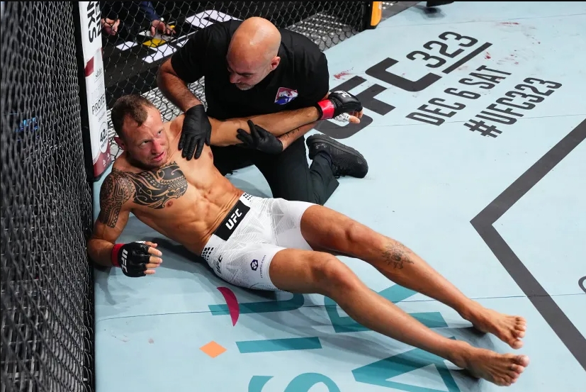 Jack Hermansson bị knockout tại UFC Qatar: Fan kêu gọi “hãy giải nghệ”