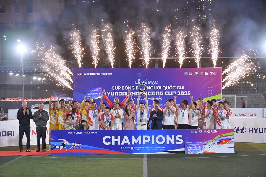 Thiên Khôi FC lên ngôi vô địch VSC-S5 khu vực miền Bắc