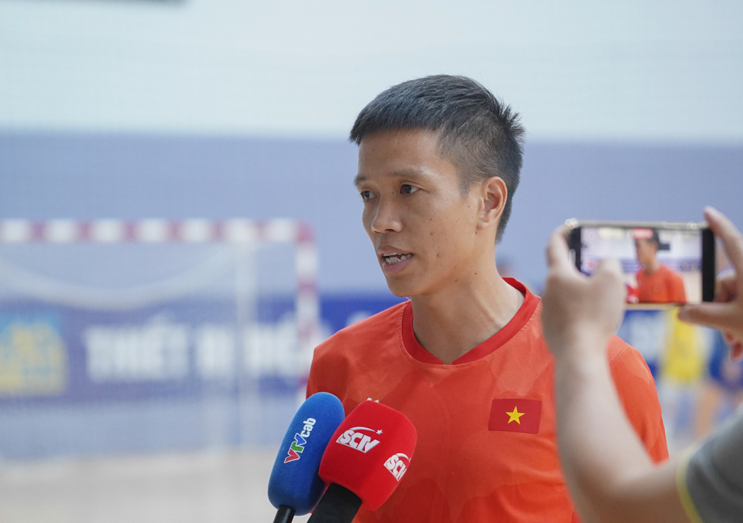 Phạm Đức Hòa: “ĐT futsal Việt Nam hướng tới SEA Games 33 với quyết tâm cao nhất”