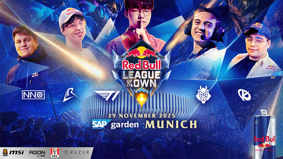Lịch thi đấu Red Bull League of Its Own 2025: T1 đối đầu LMHT châu Âu Lịch thi đấu Red Bull League of Its Own 2025: T1 đối đầu LMHT châu Âu