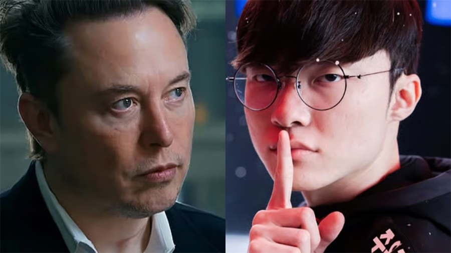 T1 và Faker chấp nhận thách thức của Elon Musk: Grok 5 đối đầu đội nhà vô địch LMHT thế giới T1 và Faker chấp nhận thách thức của Elon Musk: Grok 5 đối đầu đội nhà vô địch LMHT thế giới