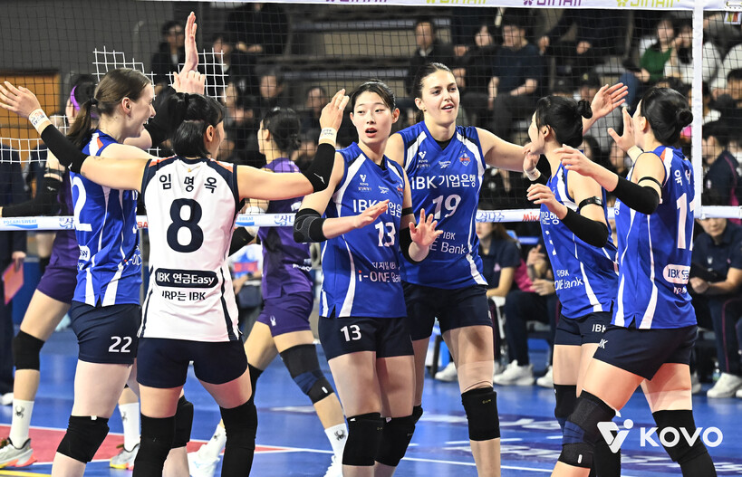 IBK Industrial Bank of Korea chấm dứt chuỗi thua, hạ Heungkuk Life Insurance 3-0