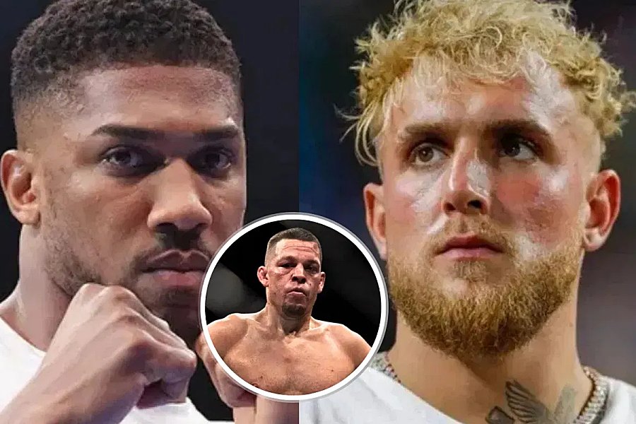Nate Diaz đặt cược hơn nửa tỷ đồng vào trận Joshua vs Jake Paul