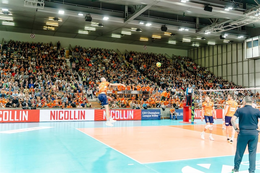 ACH Volley chính thức vào vòng bảng Champions League sau ngược dòng nghẹt thở