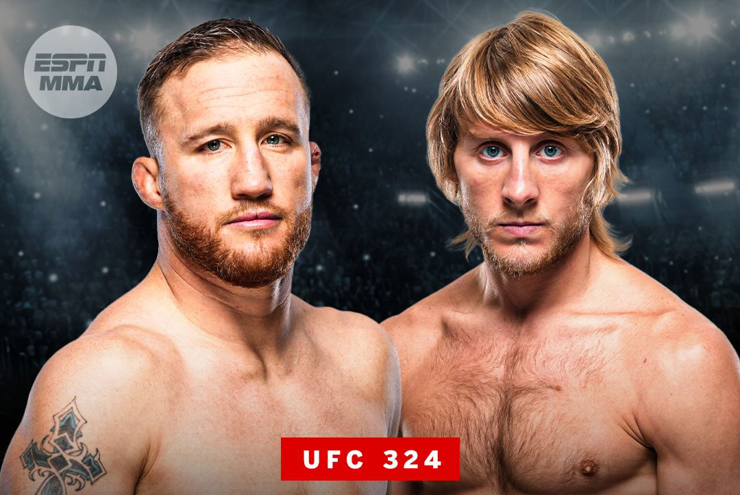Justin Gaethje tranh đai tạm thời hạng nhẹ với Paddy Pimblett ở UFC 324