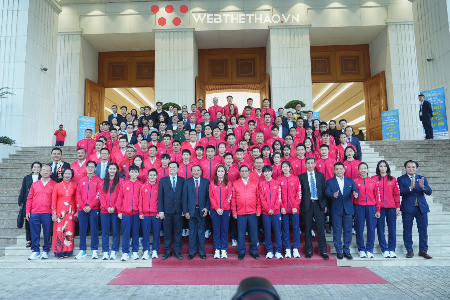 Chùm ảnh Lễ xuất quân của Đoàn Thể thao Việt Nam dự SEA Games 33 Chùm ảnh Lễ xuất quân của Đoàn Thể thao Việt Nam dự SEA Games 33
