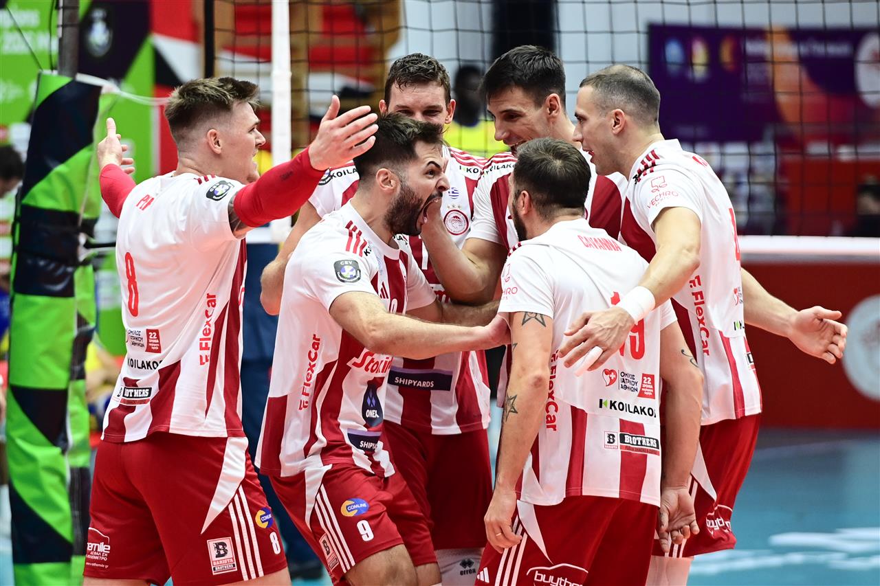Olympiacos và Panathinaikos bùng nổ tại vòng 6 Volley League Hy Lạp