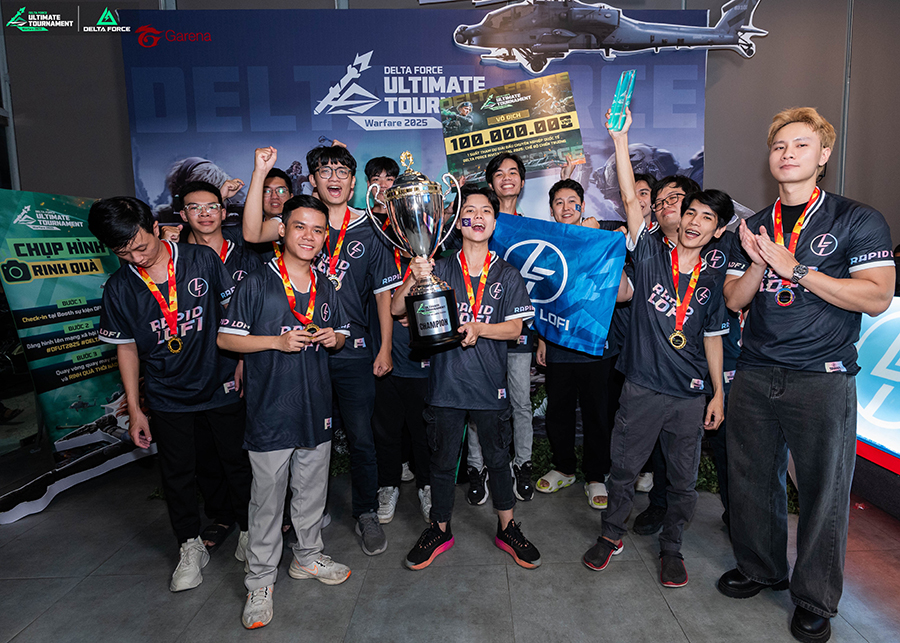 Rapid Lofi trở thành đại diện Việt Nam tranh tài tại Delta Force Invitational: Warfare 2025