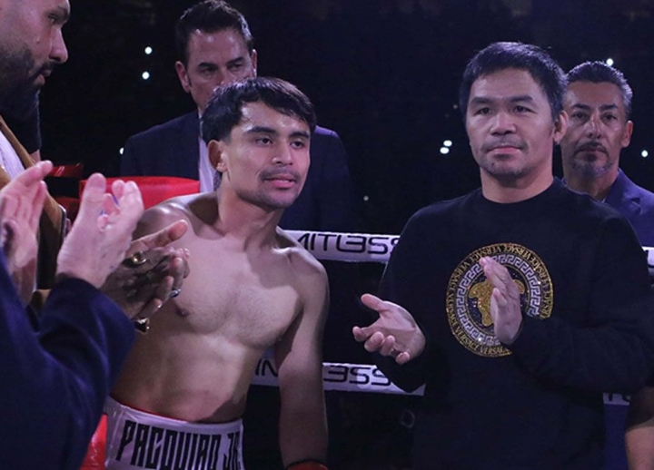 Manny Pacquiao đặt điều kiện bắt buộc cho con trai sau trận hòa gây sốc