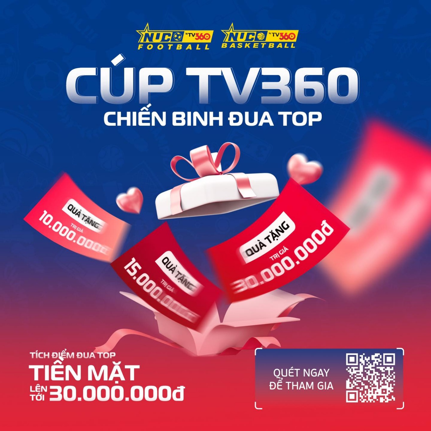NUC 2025 Cúp TV360 nóng với "Chiến binh đua top"
