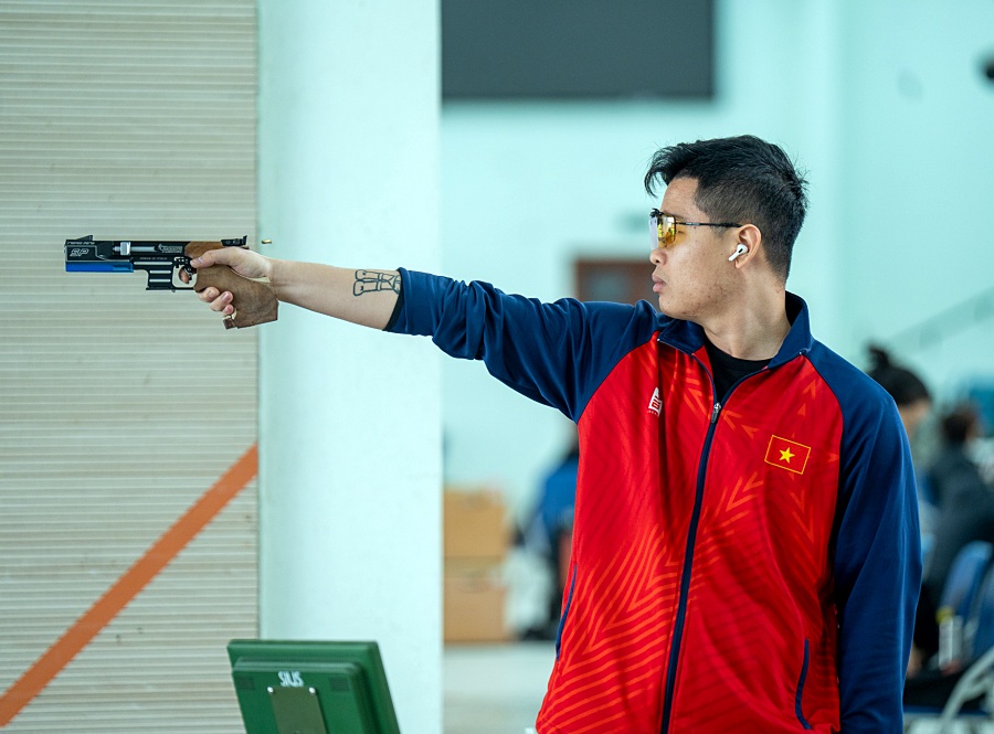 Profile xạ thủ Phạm Quang Huy môn bắn súng