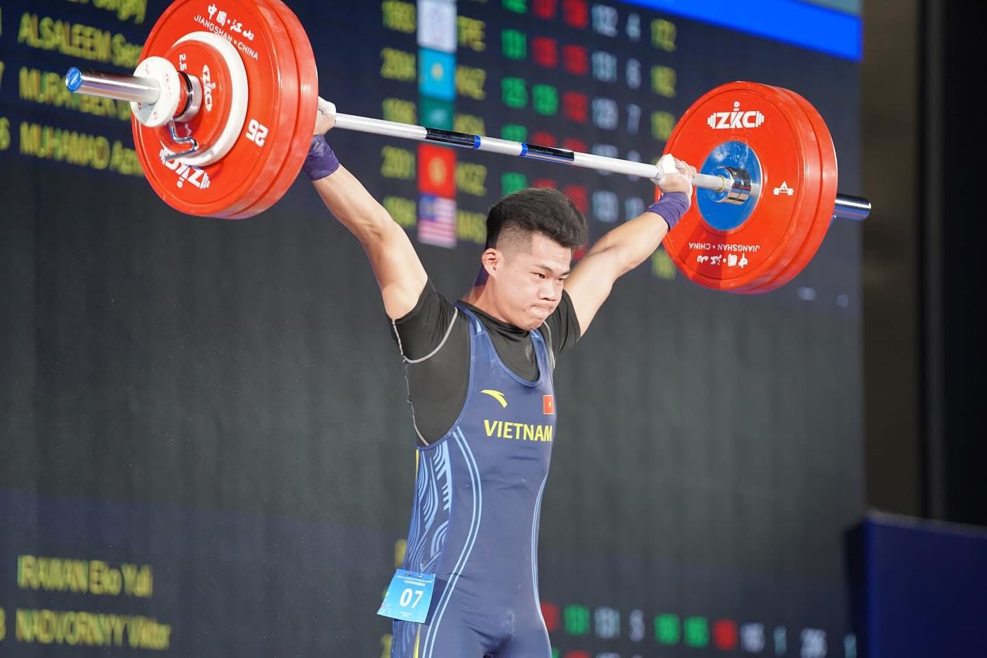 Profile VĐV Trần Minh Trí môn cử tạ