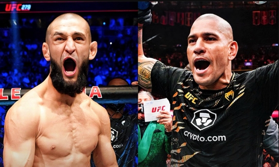 Khamzat Chimaev "đá xoáy" khi Alex Pereira tham vọng săn đai UFC thứ ba