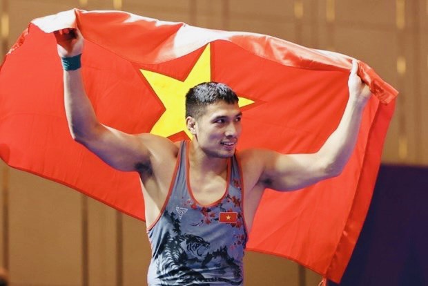 Profile vận động viên Cấn Tất Dự môn Vật tự do - Kỷ lục gia SEA Games