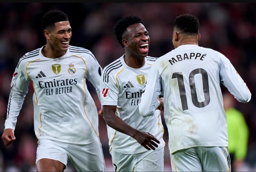 Bảng xếp hạng La Liga sau khi Real Madrid thắng đậm Bilbao Bảng xếp hạng La Liga sau khi Real Madrid thắng đậm Bilbao