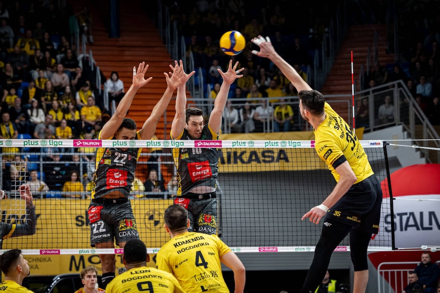 Bogdanka LUK Lublin vươn lên vị trí thứ hai sau chiến thắng thuyết phục tại PlusLiga