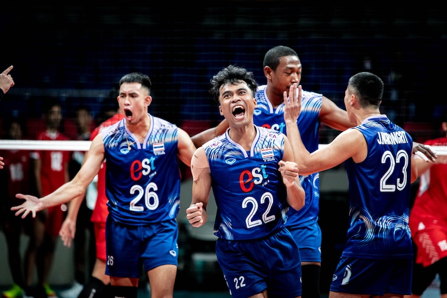 Tuyển bóng chuyền nam Thái Lan chốt 14 VĐV dự SEA Games 33