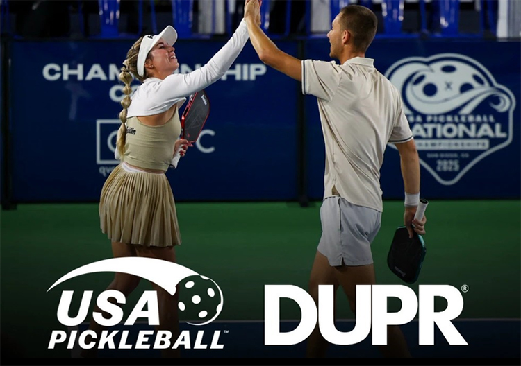 DUPR trở thành đối tác xếp hạng chính thức của USA Pickleball