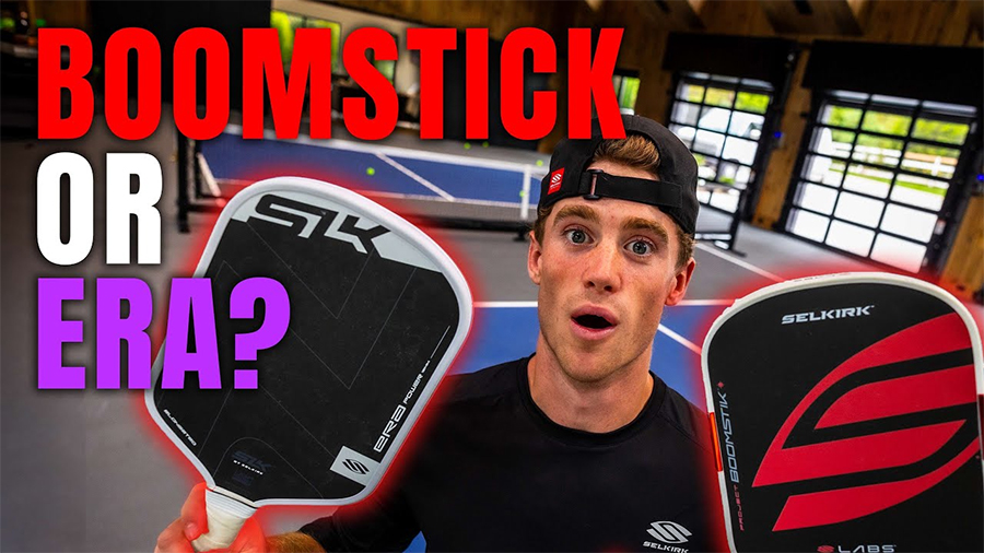 Cuộc chiến vợt Pickleball cao cấp: Ph&acirc;n t&iacute;ch sự kh&aacute;c biệt giữa Boomstik v&agrave; ERA của Selkirk