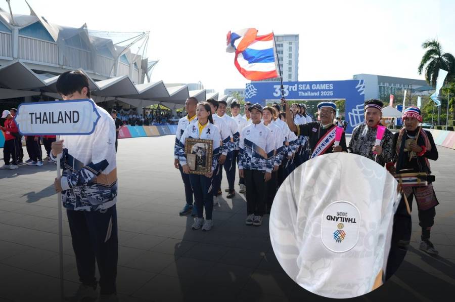 Áo tuyển Thái Lan gây sốc vì… logo SEA Games gắn ngược Áo tuyển Thái Lan gây sốc vì… logo SEA Games gắn ngược