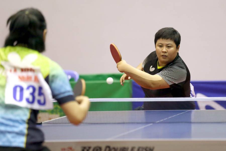 Mai Ho&agrave;ng Mỹ Trang - Biểu tượng ki&ecirc;n cường của b&oacute;ng b&agrave;n nữ Việt Nam t&aacute;i xuất tại SEA Games 33
