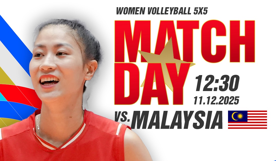 Link trực tiếp bóng chuyền nữ SEA Games 33: Việt Nam vs Malaysia