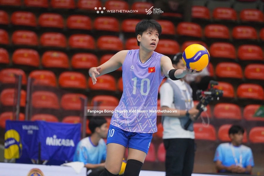 Phụ công 20 tuổi dẫn đầu danh sách ghi điểm tuyển bóng chuyền nữ Việt Nam tại SEA Games Phụ công 20 tuổi dẫn đầu danh sách ghi điểm tuyển bóng chuyền nữ Việt Nam tại SEA Games