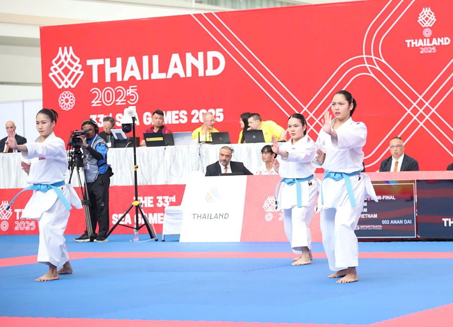 Trực tiếp SEA Games 33 sáng ngày 11-12: Đội quyền biểu diễn Kata nữ vào chung kết