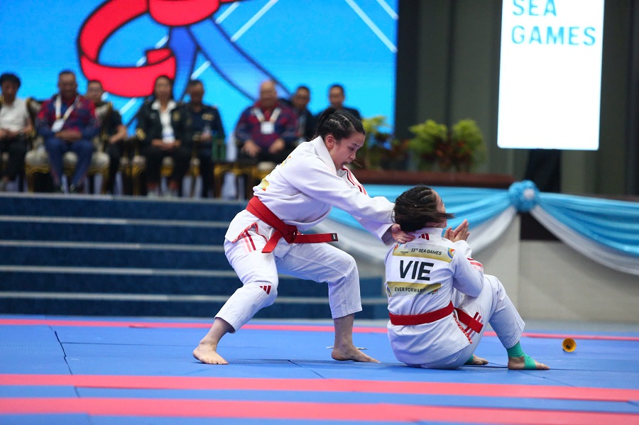 Trực tiếp SEA Games 33 sáng ngày 11-12: Chờ vàng ở Jujitsu Trực tiếp SEA Games 33 sáng ngày 11-12: Chờ vàng ở Jujitsu