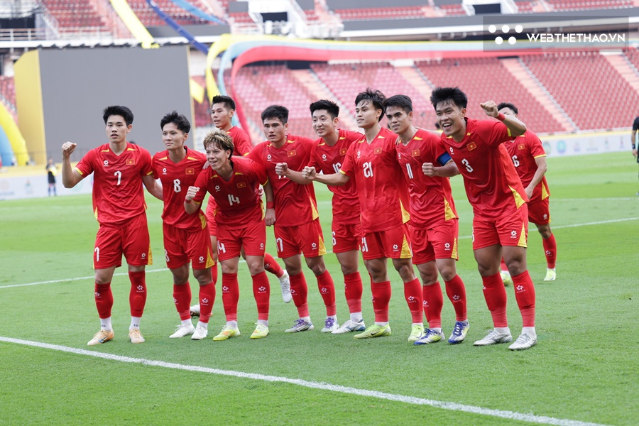 U22 Việt Nam được thưởng 600 triệu sau khi giành vé vào bán kết SEA Games 33