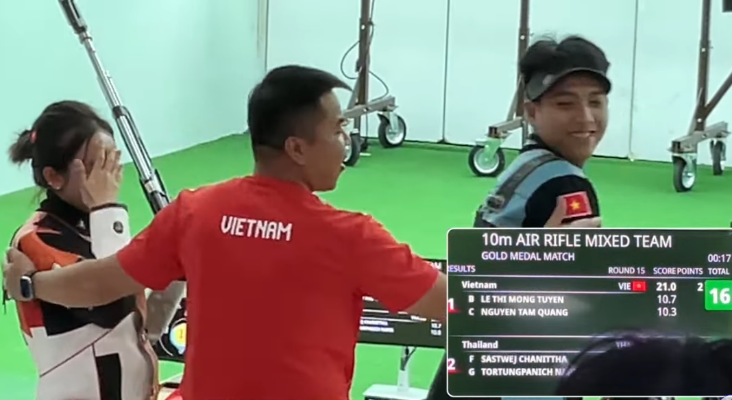 Trực tiếp SEA Games 33 sáng ngày 12/12: Bắn súng giành HCV Trực tiếp SEA Games 33 sáng ngày 12/12: Bắn súng giành HCV