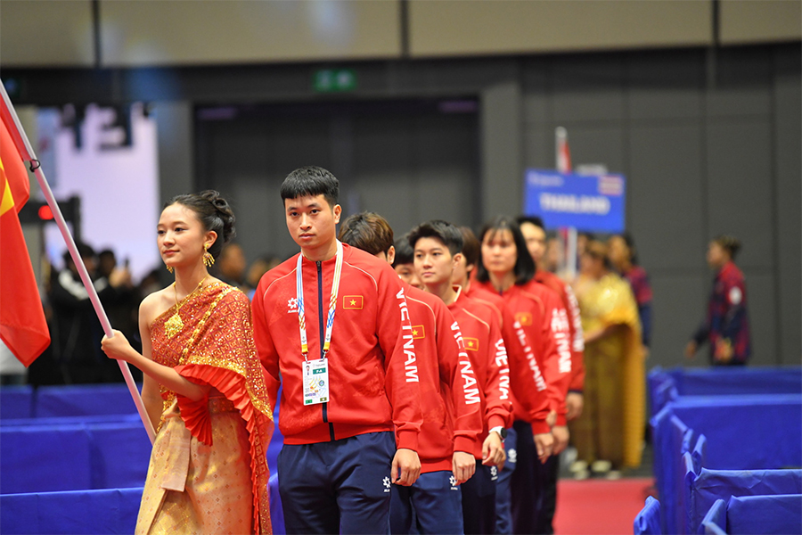 Bóng bàn Việt Nam khởi đầu thuận lợi tại SEA Games 33
