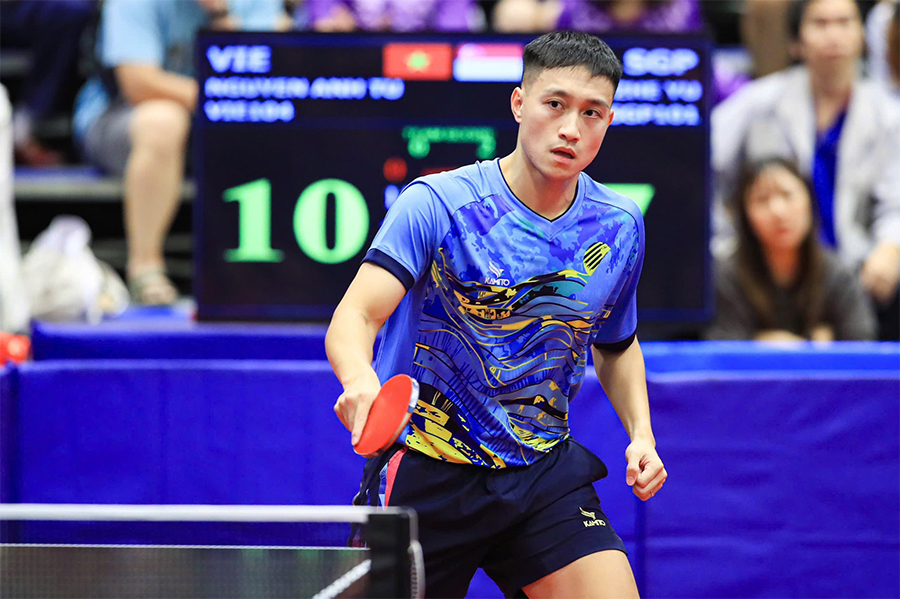 Bóng bàn nam Việt Nam vượt khó, tiến vào bán kết SEA Games 33 Bóng bàn nam Việt Nam vượt khó, tiến vào bán kết SEA Games 33