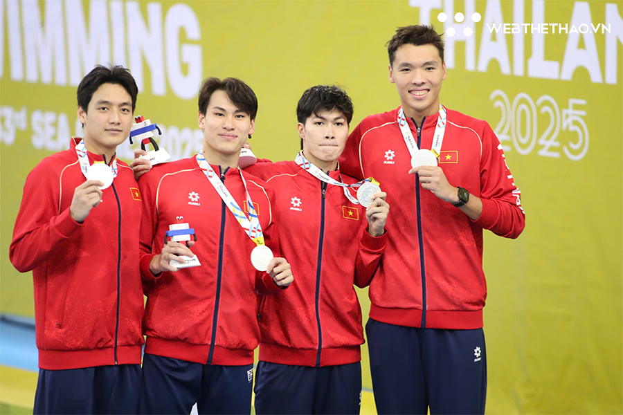 Trực tiếp SEA Games 33 chiều ngày 14-12: Bơi Việt Nam giành 3 huy chương