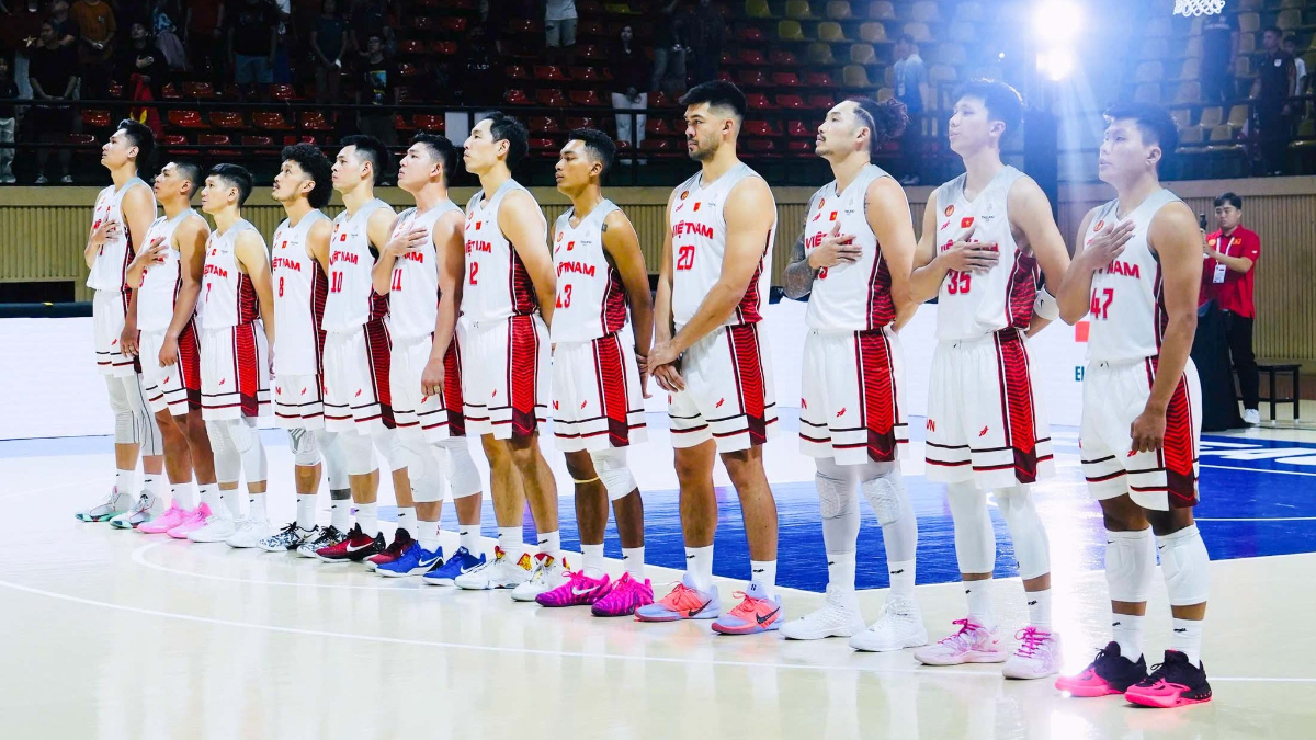 Danh sách đội hình đội tuyển bóng rổ Việt Nam dự SEA Games 33: Justin Young lĩnh ấn tiên phong
