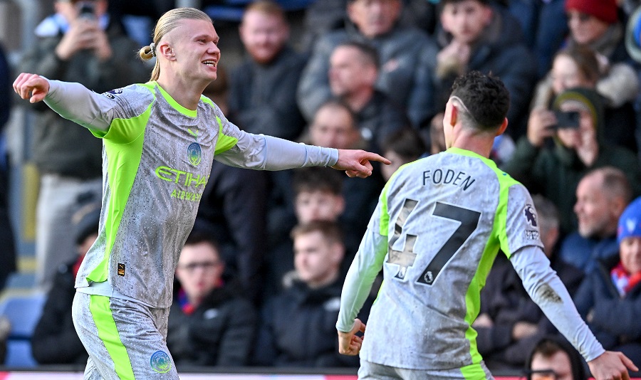 Bảng xếp hạng Ngoại hạng Anh sau khi Man City thắng 4 trận liên tiếp