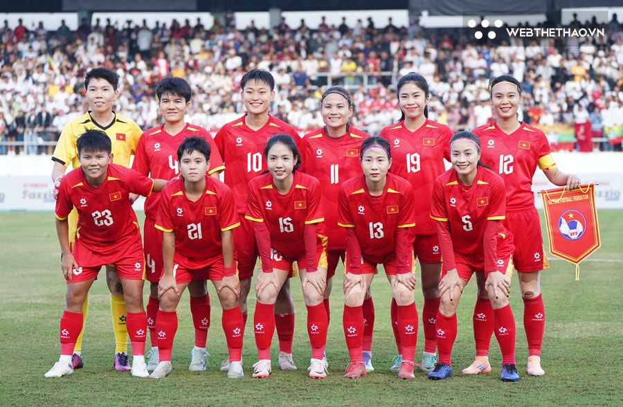 Đội hình ra sân nữ Việt Nam vs nữ Indonesia ngày 14/12