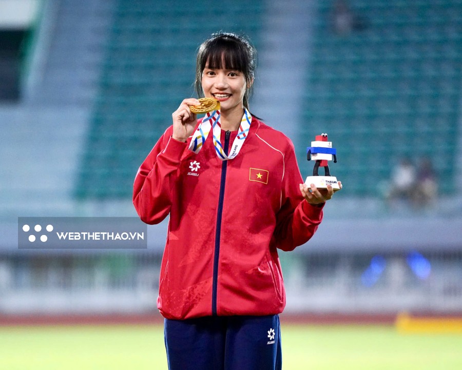 Bảng tổng sắp huy chương môn điền kinh SEA Games 33