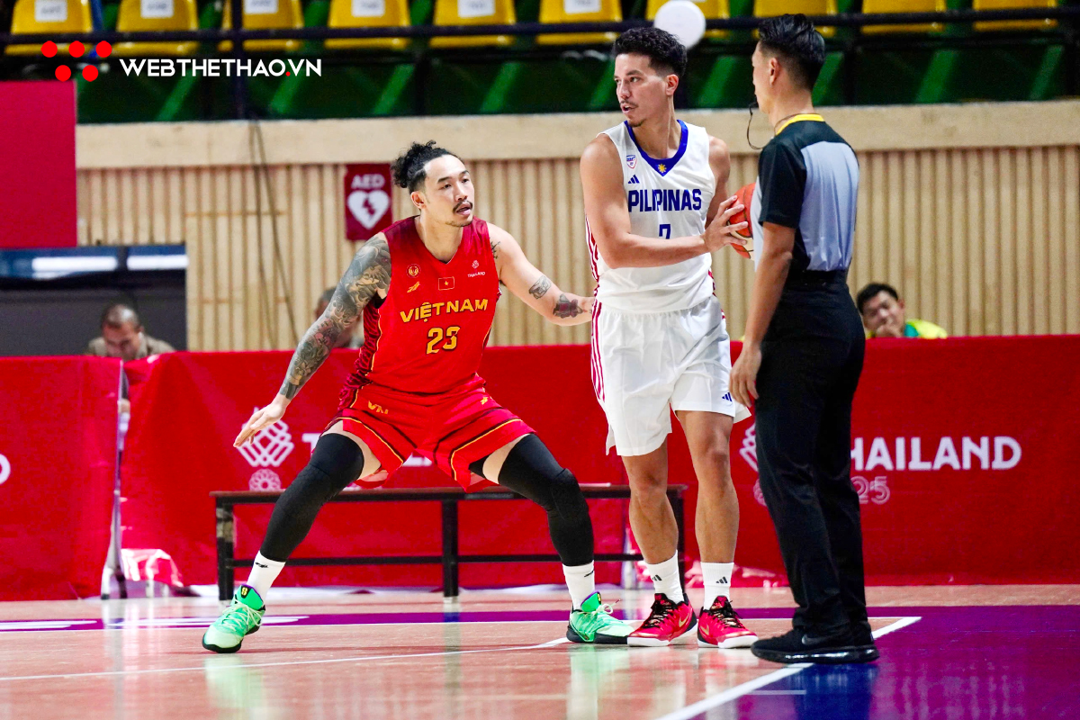 Bóng rổ SEA Games 33 sau vòng bảng: Việt Nam còn cơ hội đi tiếp, Philippines và Thái Lan thị uy sức mạnh