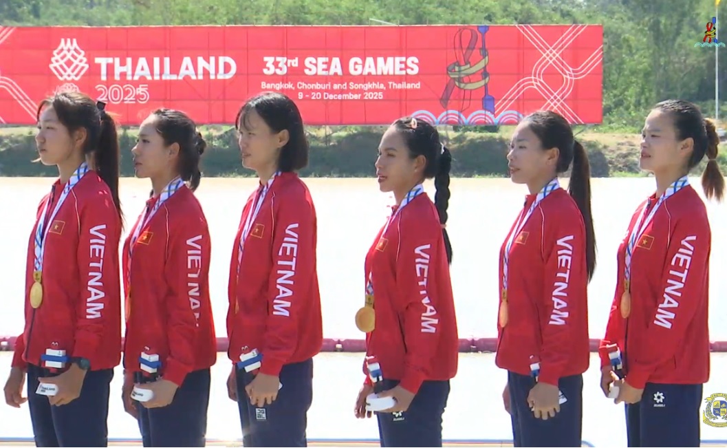 Trực tiếp SEA Games 33 sáng ngày 16/12: Đua thuyền giành HCV