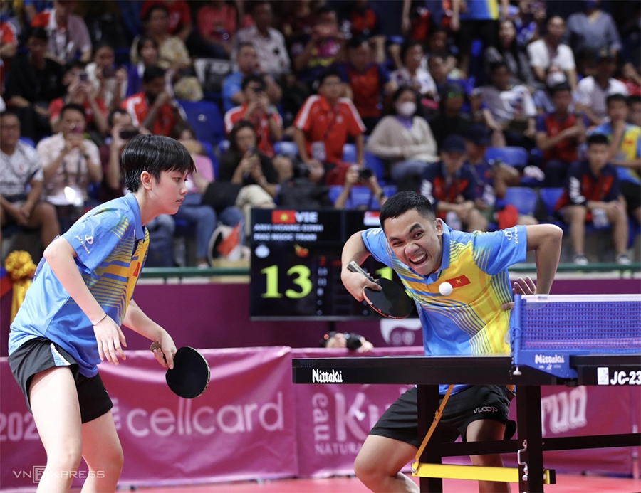 Bóng bàn Việt Nam lỡ hẹn bảo vệ HCV đôi nam nữ tại SEA Games 33 Bóng bàn Việt Nam lỡ hẹn bảo vệ HCV đôi nam nữ tại SEA Games 33