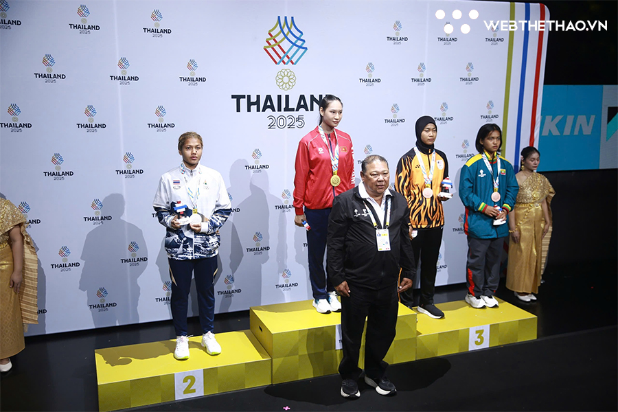 Bảng tổng sắp huy chương SEA Games 33 ng&agrave;y 17/12